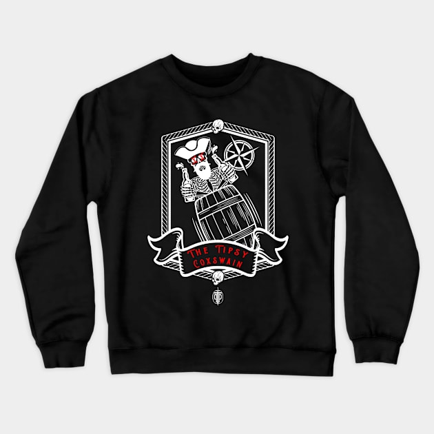 The Tipsy Coxswain Tavern Sign - White Variant Crewneck Sweatshirt by Rob_DMC